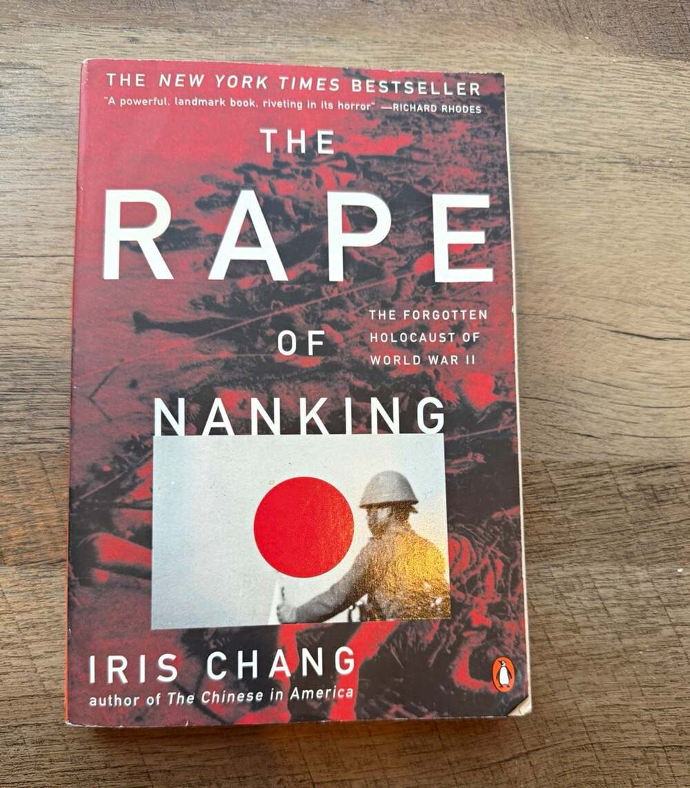 Iris Chang The Rape of Nanking Paperback Penguin World War II History Book